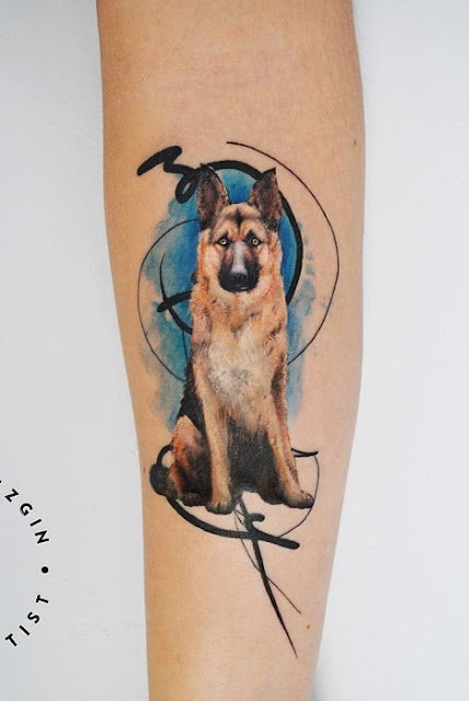 130 incríveis tatuagens de cachorro para inspirar vocês!