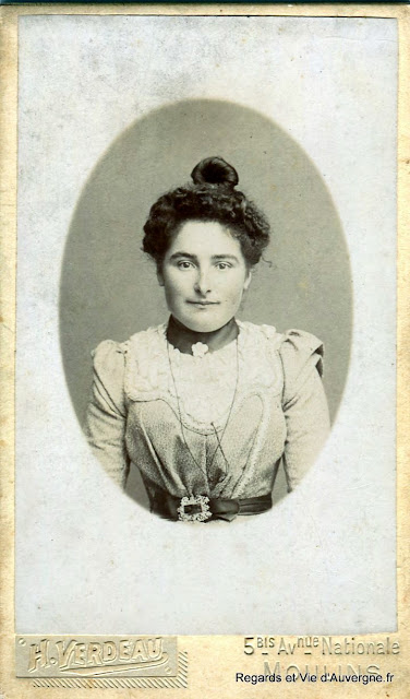 photos de femmes,  format carte de visite.