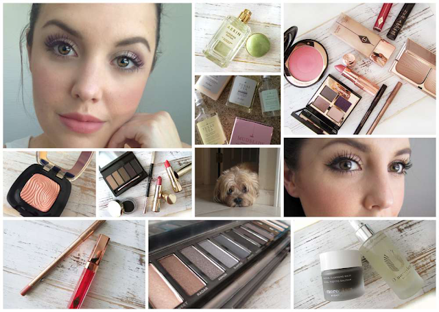 weekend round up, aerin gardenia rattan, urban decay smoky palette, charlotte tilbury giveaway, clarins fall 2015