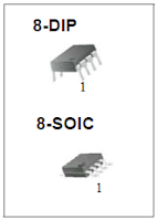 Encapsulados DIP y SOIC LM393,LM393A,LM293A,LM2903.