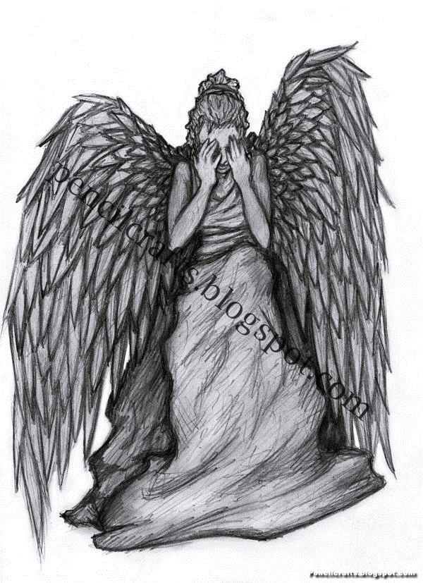 New Pencil Drawings Of Angels
