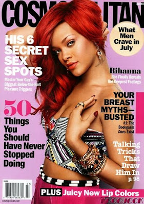 Rihanna For South Africa Cosmopolitan Mag