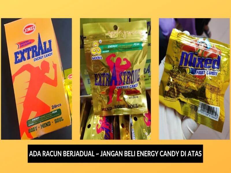 3 Produk 'Kuat Lelaki' Energy Candy Diharamkan Kerana 