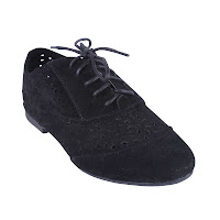 black suede lace up shoes