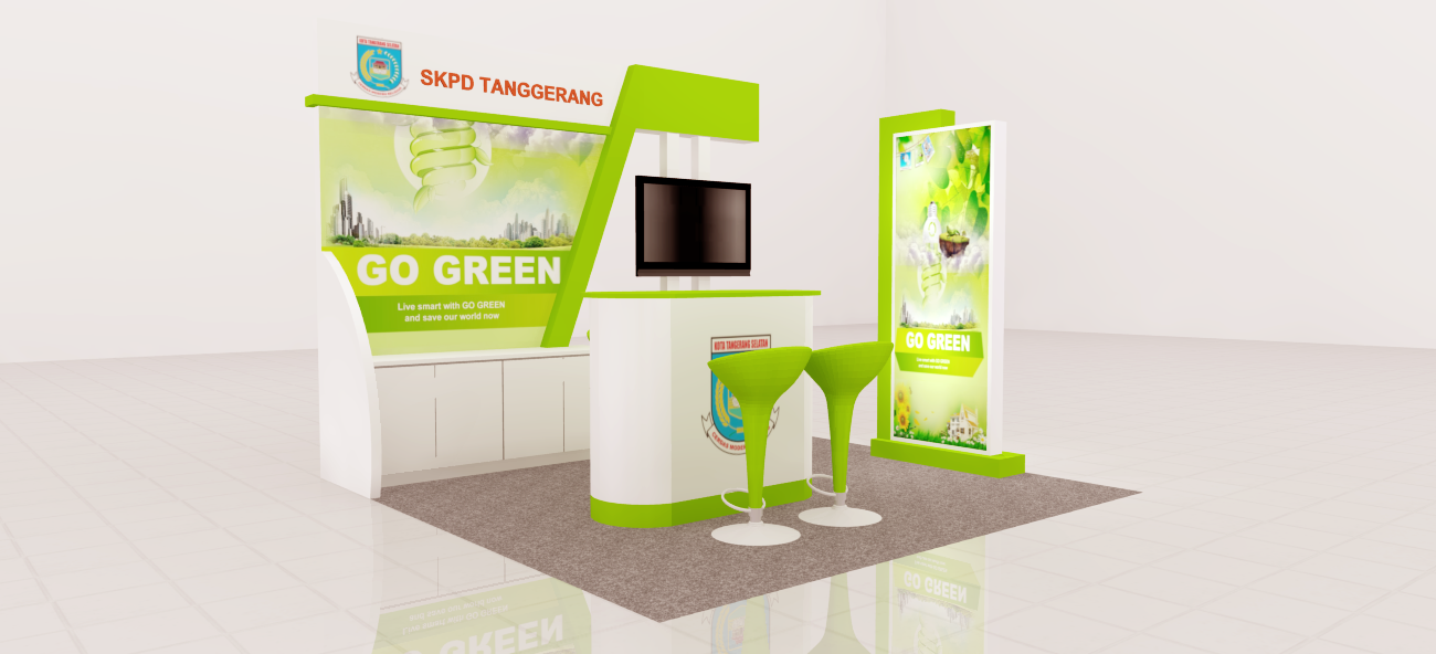 Booth Pameran 2 x 2 - INDOBOOTH