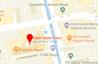 peta gajah mada plaza jualan wacom buat persiapan kursus gambar