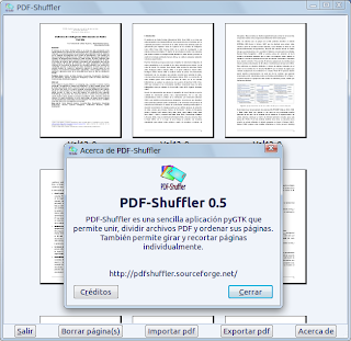 PDF Shuffler:  Una, Divida y Ordene sus pdf