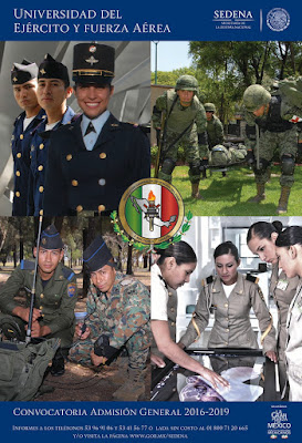 Universidad del Ejercito y Fuerza Aerea de Mexico proceso de Admision a Planteles Militares 2018