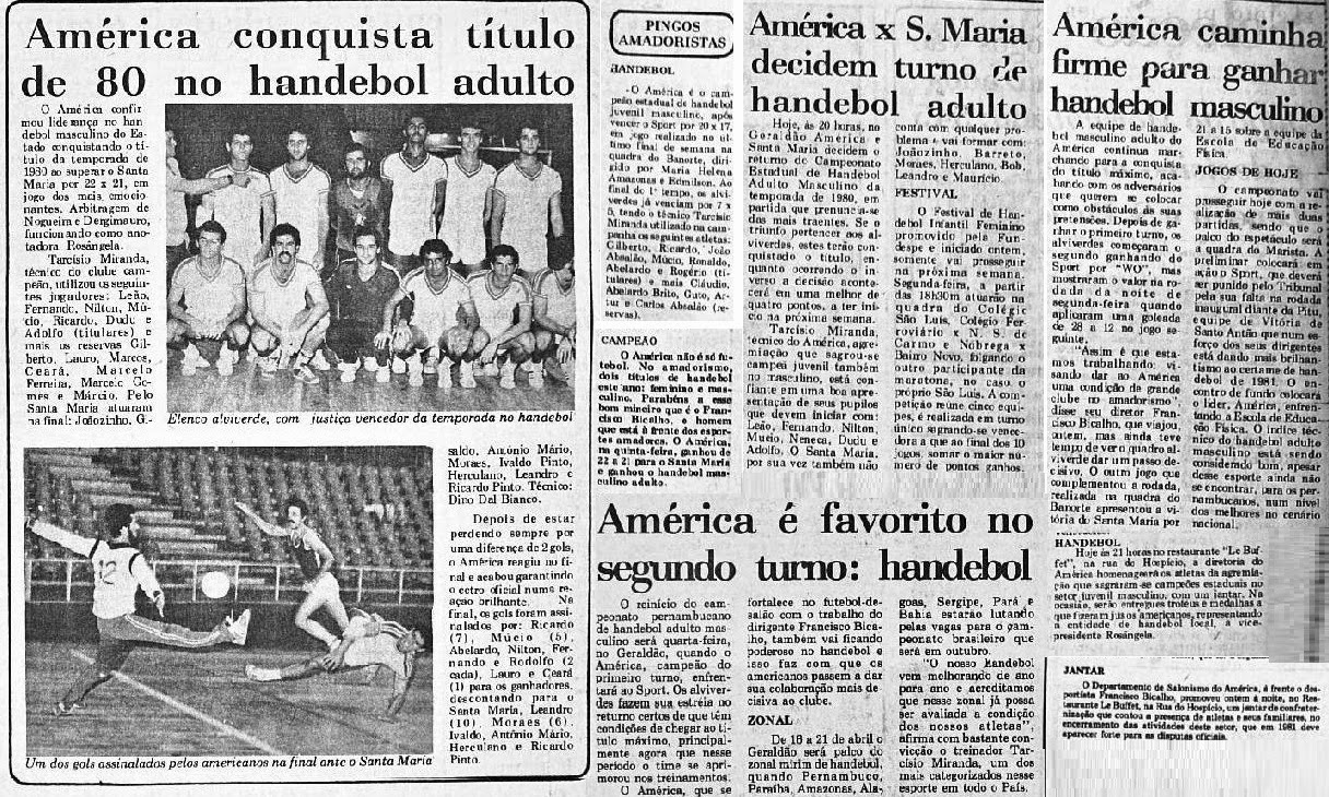 A volta do Handebol no América