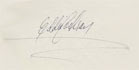 Eddie Cochran signature