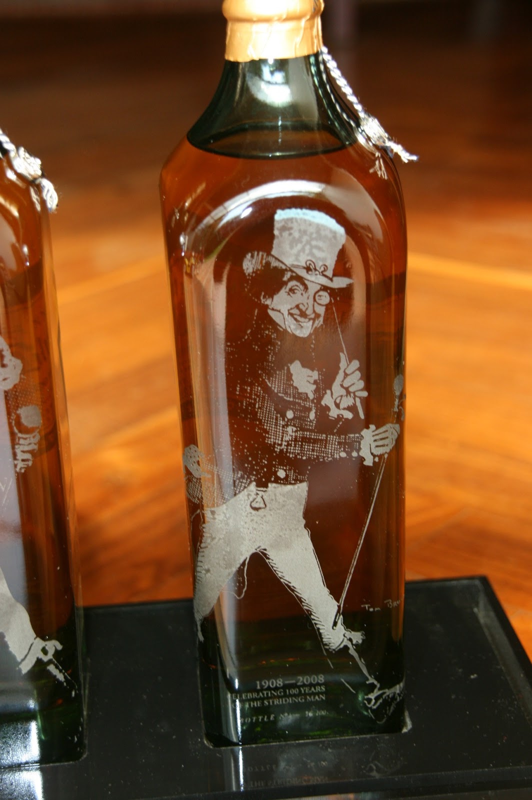 Johnnie Walker Bottles History and Evolution: The Striding