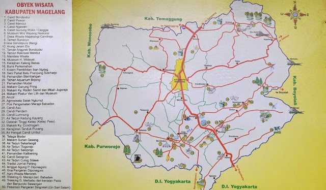 Inilah 8 Tempat Wisata Yang Terpopuler di Magelang tahun 2019