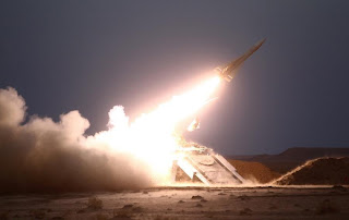 Iranian military Surface- to-air missile is Launched 
