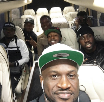 P-Square Land In Amsterdam With Their Crew For A Concert