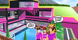 ID Rumah Black Pink V2 Di Sakura School Simulator