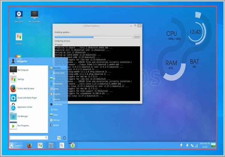 ChaletOS 16.04.2  : Ένα ξεχωριστό  linux  που μοιάζει με windows