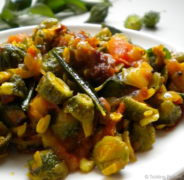 Baby Bitter gourd Poriyal