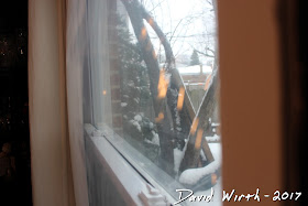 leaky window, window seal, crack, winter, cold air