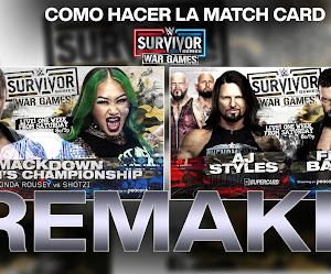 COMO HACER LA MATCH CARD DE SURVIVOR SERIES 2022