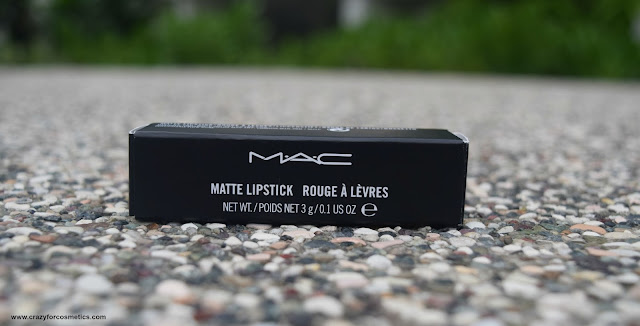 MAC matte lipstick in the shade DIVA