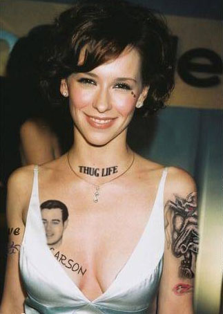 female celebrity tattoos