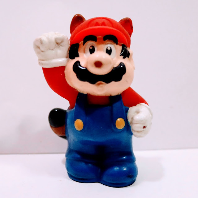 picture of retro game figure on white background