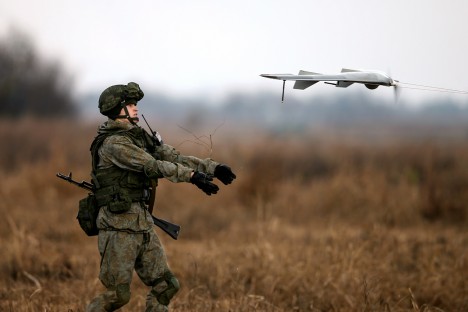 Rusia Produksi Drone yang Mampu Terbang Tanpa Suar
