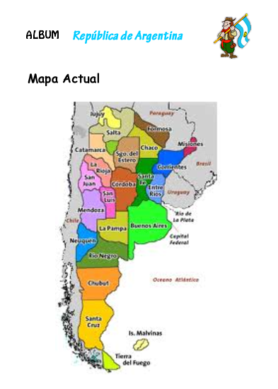 mapa de argentina