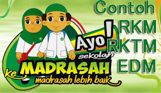 Download Contoh RKM, RKAM DAN EDS Untuk MI, MTs & MA Terbaru