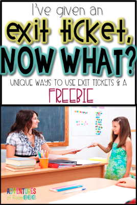 Need some fresh ideas on how to use Exit Tickets in your Math or ELA lessons?  Read this article with loads of ideas for elementary teachers on how to use exit tickets after they've been given.  You can even download your FREE printable exit ticket sorting mat templates to help organize the exit tickets after they've been collected.  Exit tickets help make student learning more focused and achievable!  Come read about how you can collect the data but use it in unique ways too!  