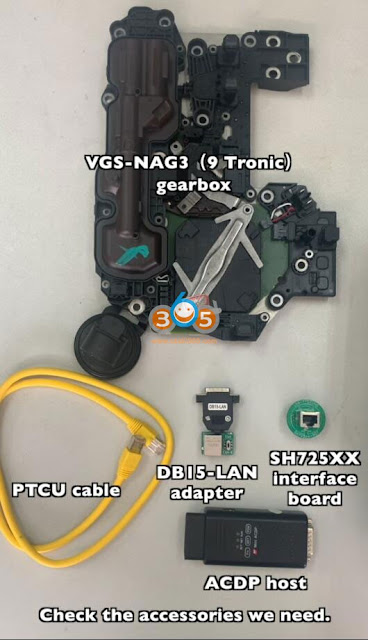 Yanhua Mini ACDP Clone Mercedes 9G-Tronic Gearbox 2