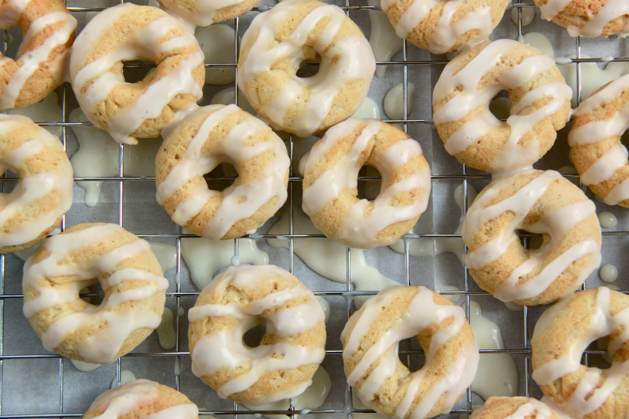 Baked Lemon Donuts Recipe
