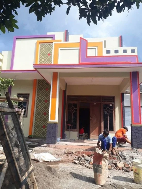 Lingkar Warna 17 Desain Rumah Dengan Teras Dak Minimalis