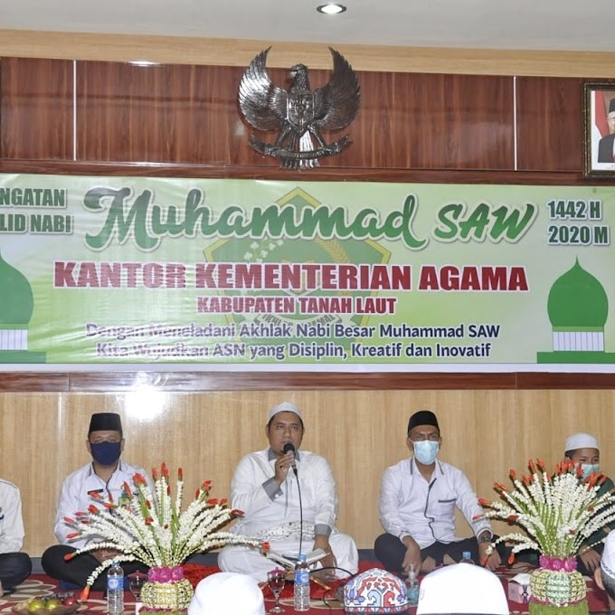 Ka.Kankemenag: Peringatan Maulid Bentuk Penghormatan dan Pengingat Keteladanan Nabi Muhammad SAW