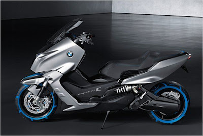 New BMW Concept C  super roller sports - future motorcycle
