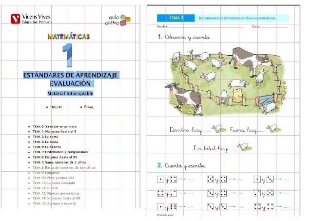 Matemáticas 1 - Ejercicios de Refuerzo y Evaluación para Primaria