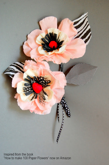 paper flowers tutorial