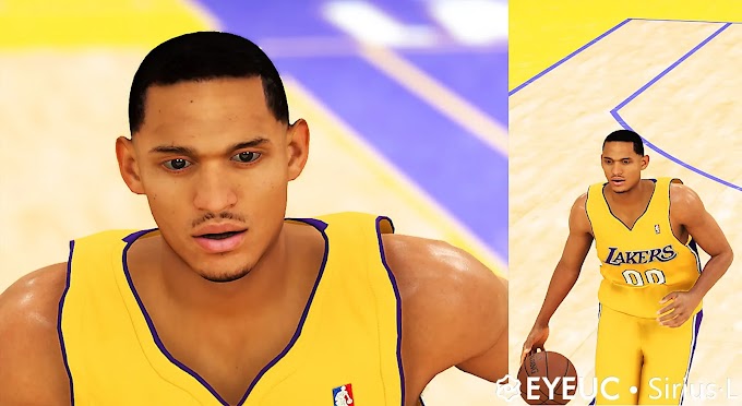 Jordan Clarkson Cyberface (Lakers Version) by Sirius-L | NBA 2K23