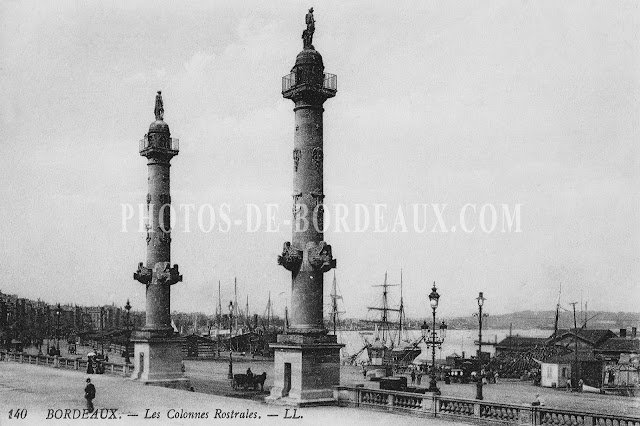 Colonnes Rostrales de Bordeaux et Port