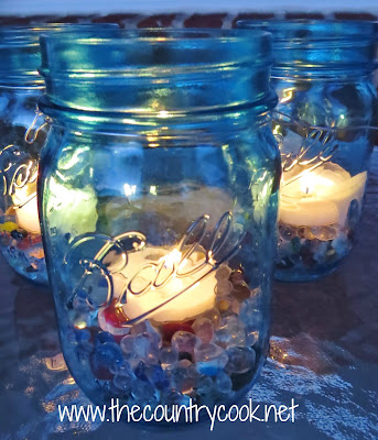 The Country Cook: Mason Jar Lanterns