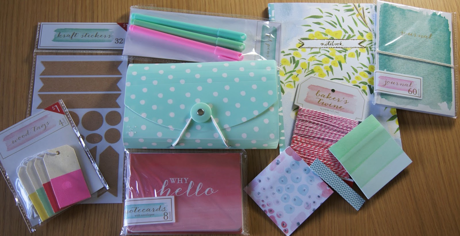 ... up the stationery in the target dollar spot section in us target