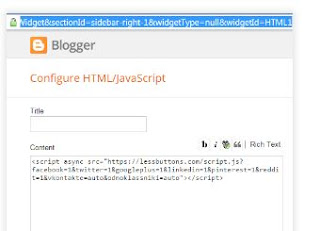 Cách tìm ID của một widget trong Blogger