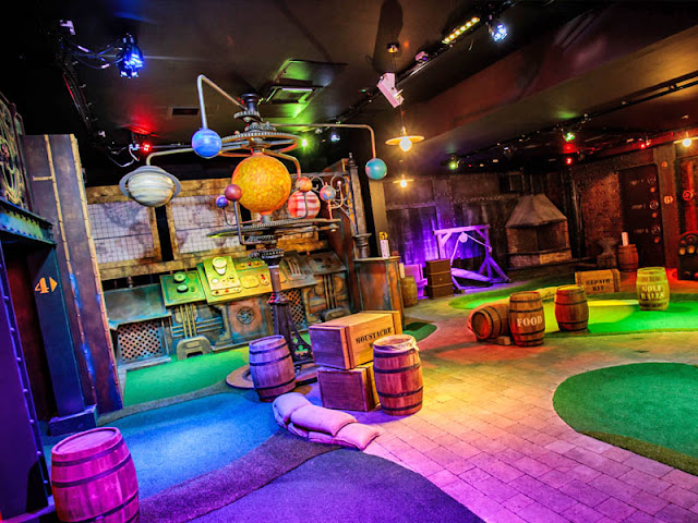 A Family Day Out at Space Golf, Newcastle – All You Need To Know