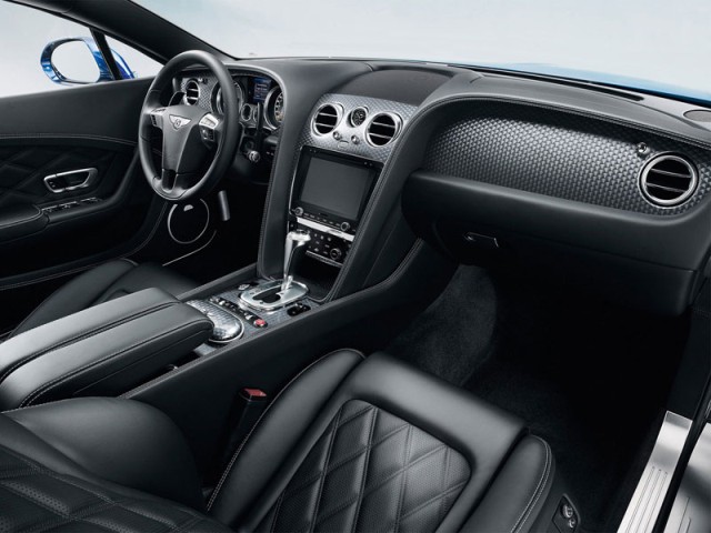 2013 bentley continental gt speed interior