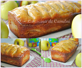 Bizcocho de manzana y queso batido (La cocina de Camilni)