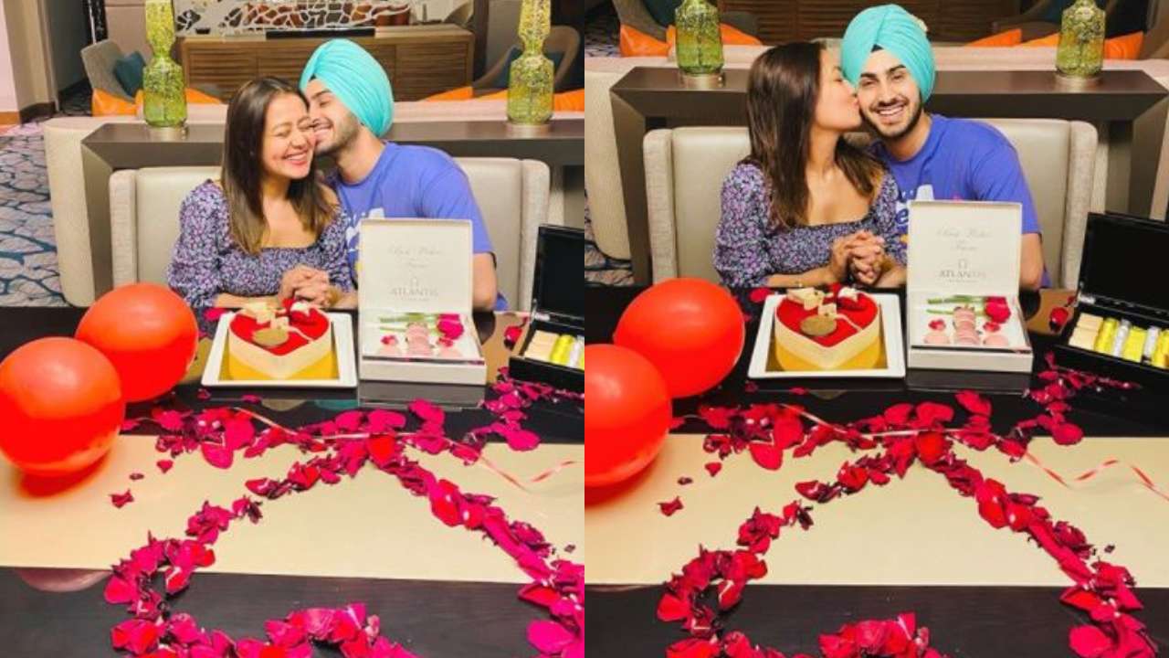 In Pic of the day: Neha Kakkar gives a glimpse of a romantic honeymoon with husband Rohanpreet Singh in Dubai
