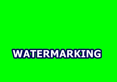  PENGERTIAN  WATERMARKING 