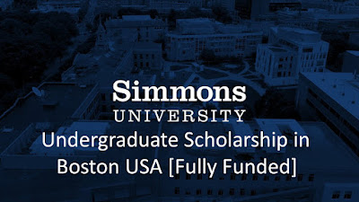 Simmons University Undergraduate Scholarship