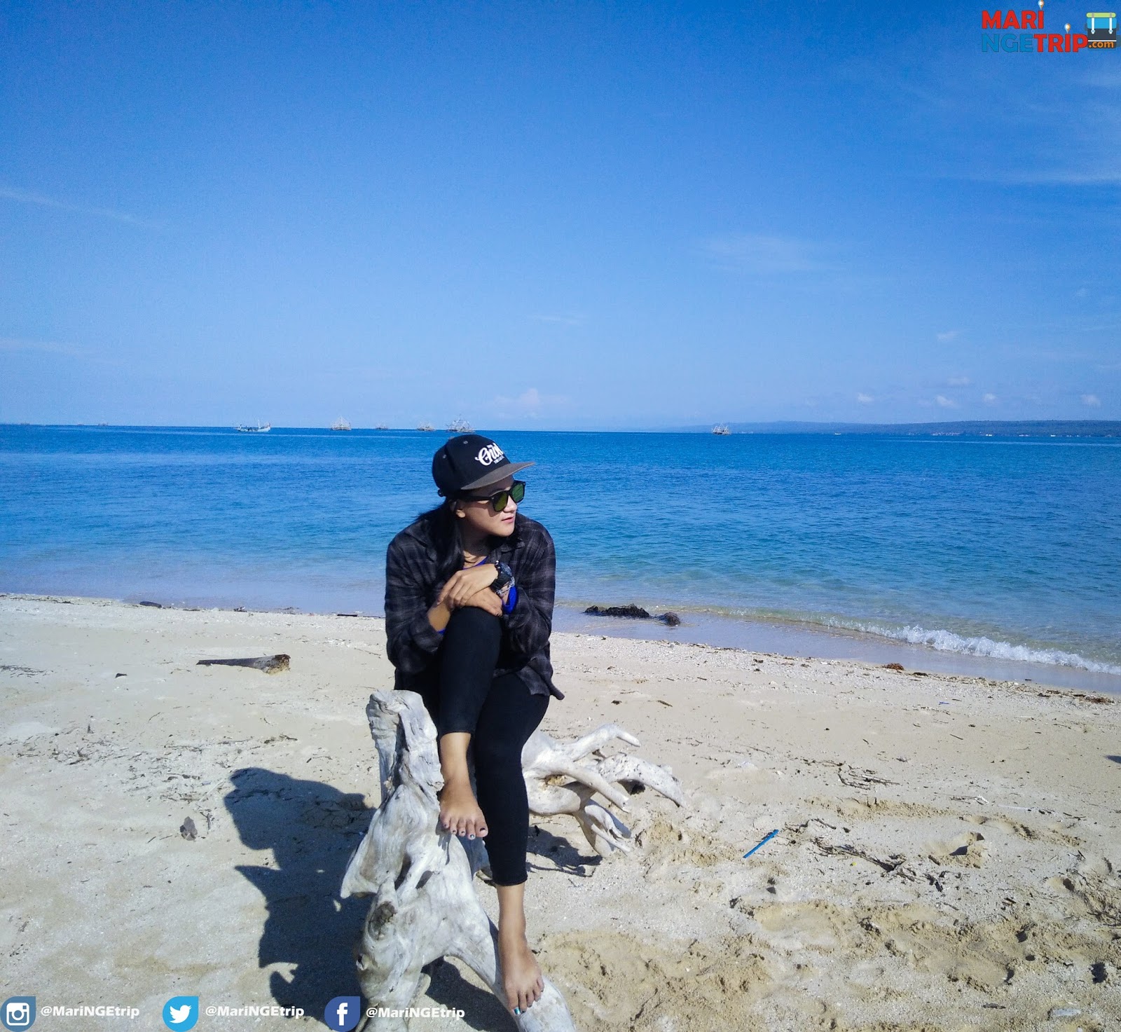 gambar Pantai Sembilan Giligenting