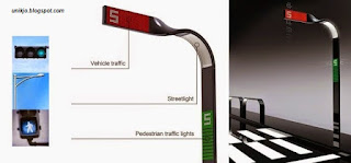 Mobius strip Traffic Light